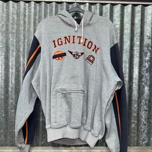 Vintage y2k embroidered ignition hoodie sweatshirt